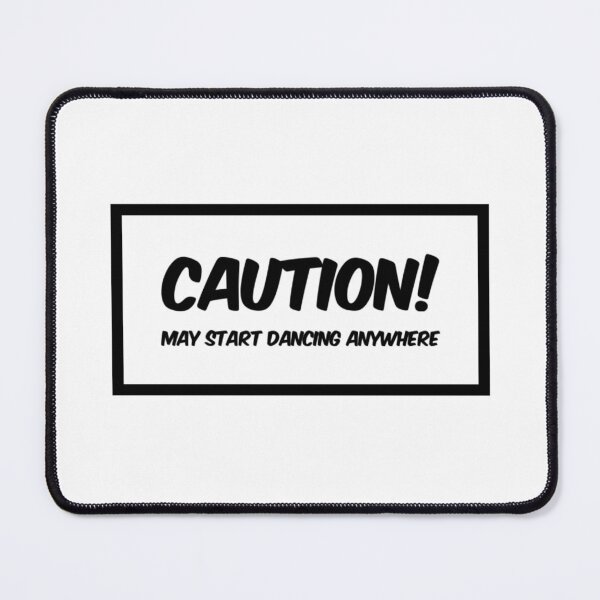 Item preview, Dancing Warning Dancer Humor designed and sold by creationcapsule.