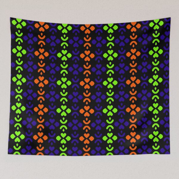 Item preview, Halloween Patterned Stripe Seamless Repeat  designed and sold by Sharon Schwalbe.