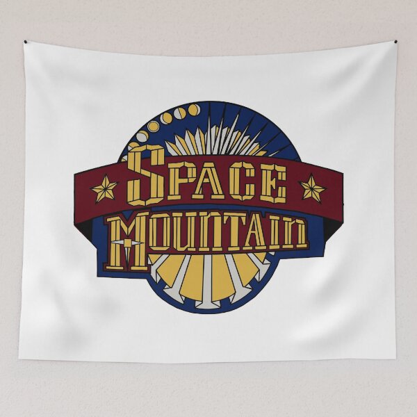 Item preview, logo inspired by the Space Mountain attraction designed and sold by FoolishDreamers.
