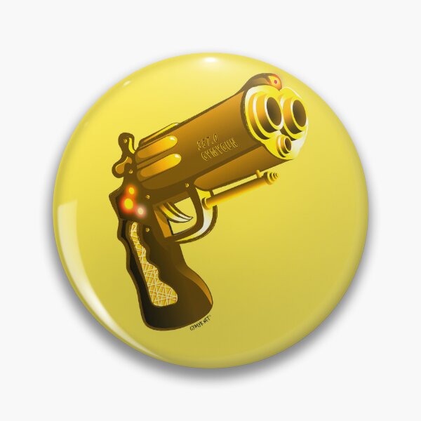 Item preview, GYMYGUN #2 Gold Gun designed and sold by the BoutiK.