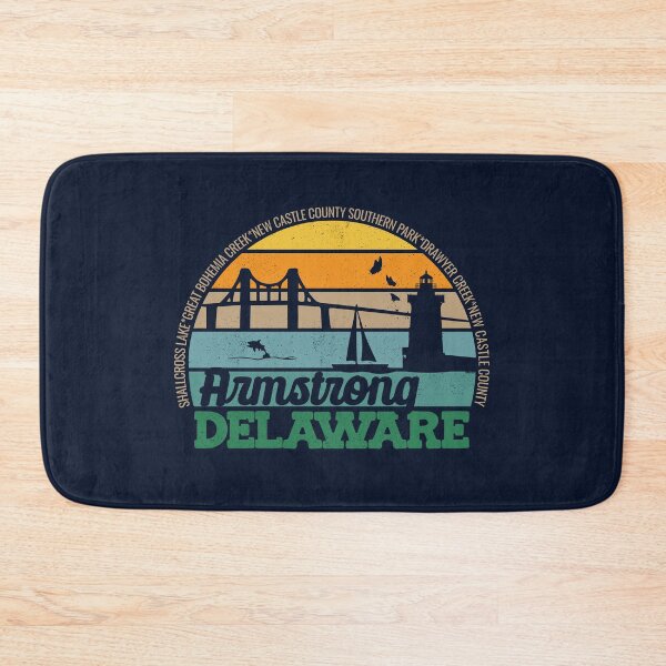 Item preview, Armstrong Delaware Retro Sunset Local Pride Logo  designed and sold by CRHPOD20.