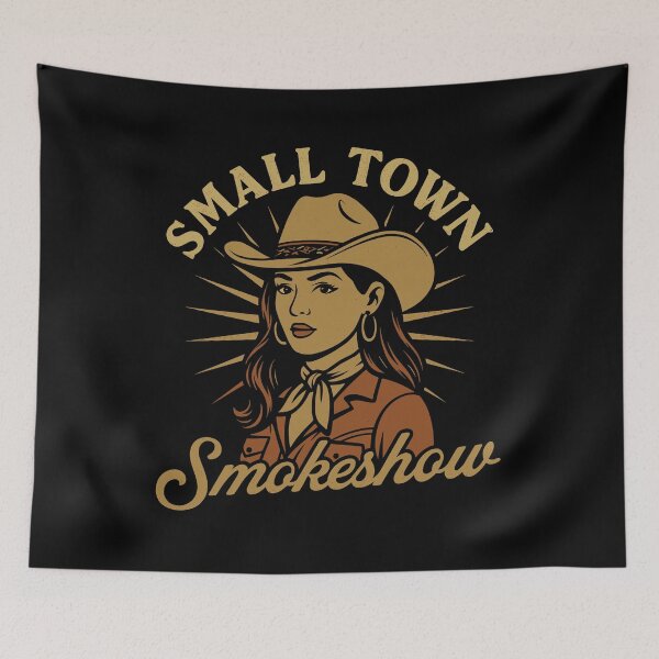 Item preview, SMALL TOWN SMOKESHOW - Vintage Country Western Southern Girl designed and sold by Darling DeDe.