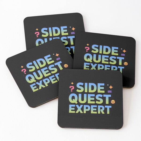 Item preview, Side Quest expert, funny side quest ADHD gaming  designed and sold by NoetherSym.
