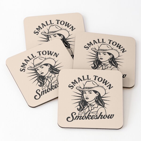 Item preview, SMALL TOWN SMOKESHOW - Vintage Country Western Southern Girl - Black designed and sold by Darling DeDe.