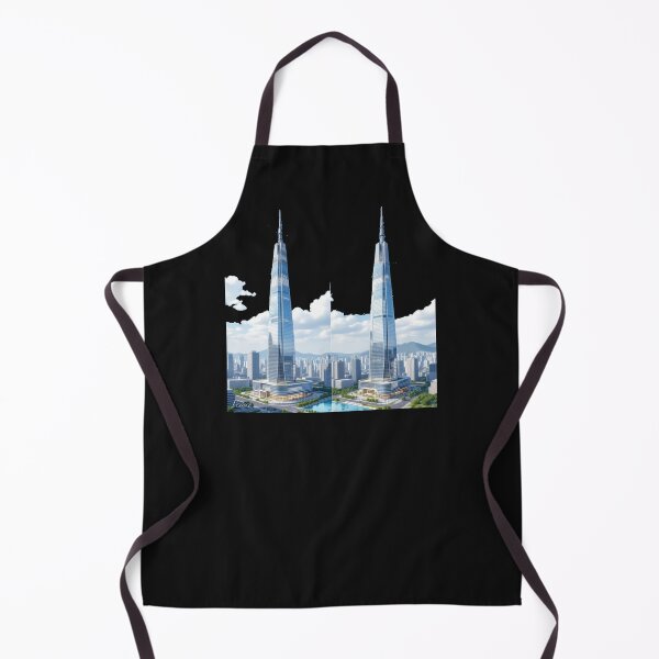 Item preview,  Lotte World Tower Seoul 3D Sketch Series,   designed and sold by PaintMeWorld.