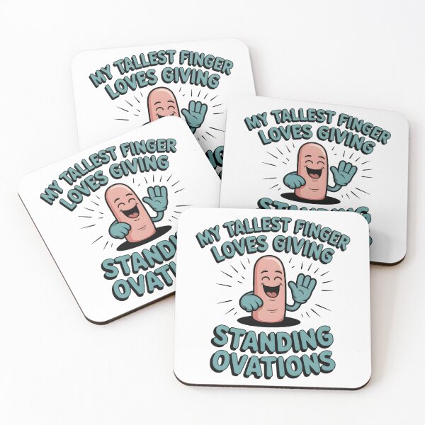 Item preview, My tallest finger loves giving standing ovations. designed and sold by PhrasePalette.