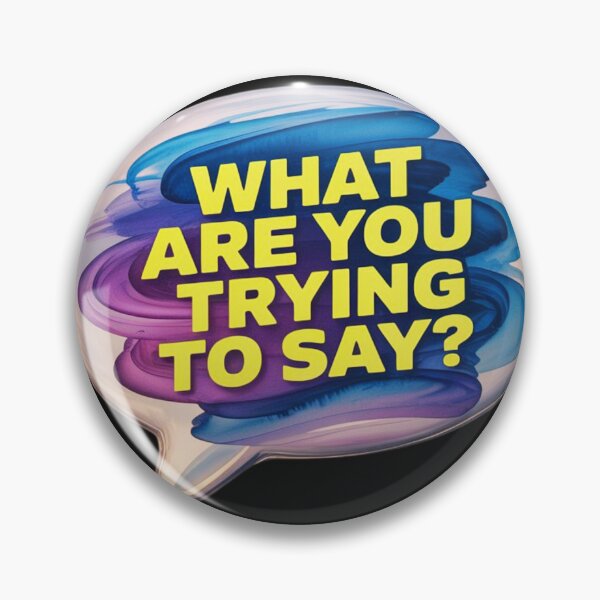 Item preview, A photograph of a vibrant, oversized speech bubble designed and sold by aipaint.