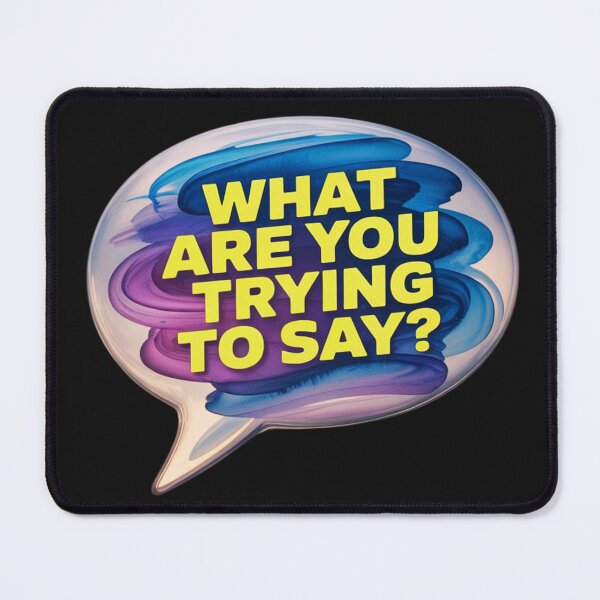 Item preview, A photograph of a vibrant, oversized speech bubble designed and sold by aipaint.
