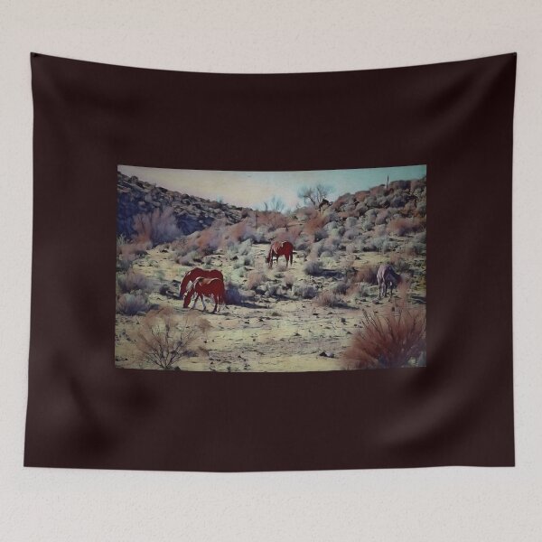 Item preview, Zombie Goth Wild Horses designed and sold by Bobthebug.