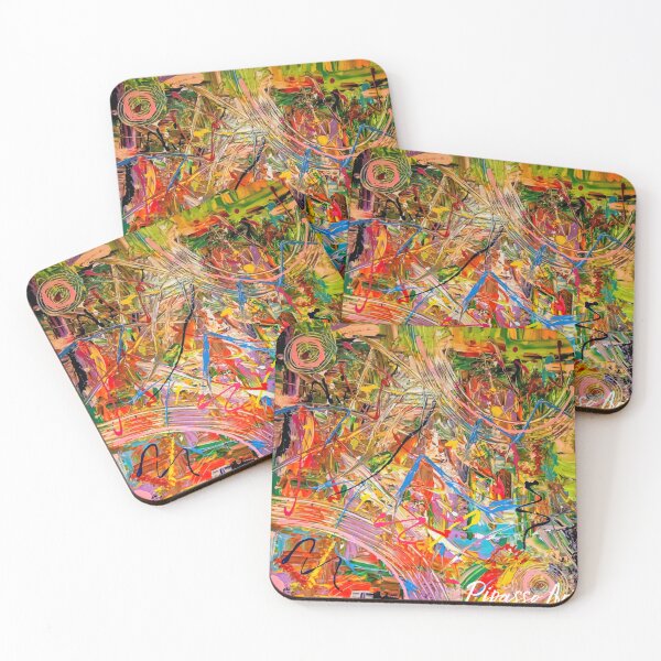 Item preview, Abstract acrylic designed and sold by PipassoArt.