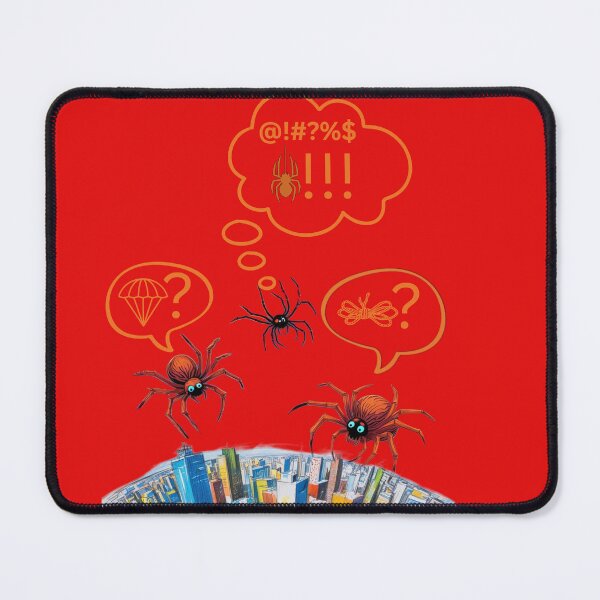 Item preview, When spiders start having dilemmas, the city is never the same. A unique design for those who like to look at the world from a different perspective designed and sold by Creative-Sanc.