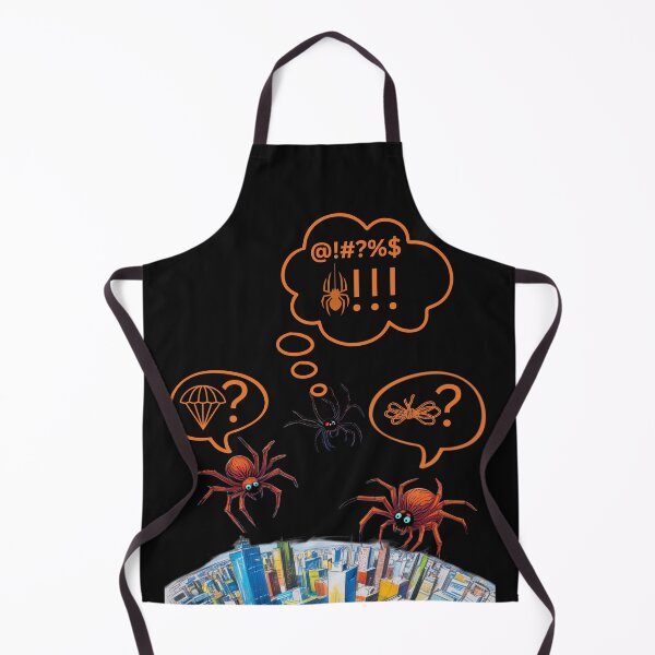 Item preview, When spiders start having dilemmas, the city is never the same. A unique design for those who like to look at the world from a different perspective designed and sold by Creative-Sanc.