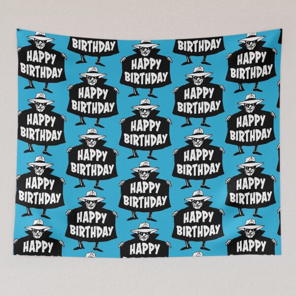 Item preview, Happy Birthday Indecent Exposure Funny Cartoon Guy designed and sold by PIXEL POP DESIGNS - Beyond the Norm!.