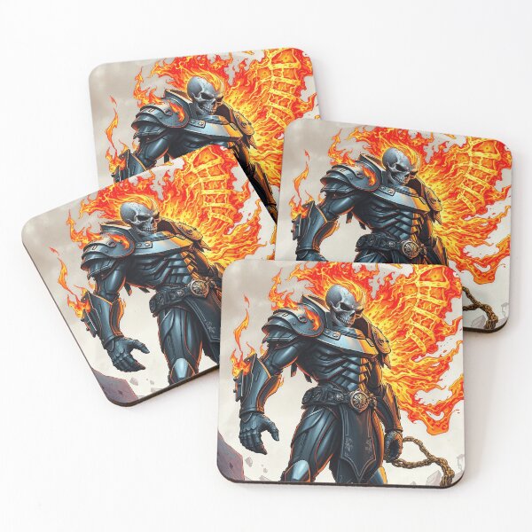 Item preview, The Armored Skull of Fire designed and sold by csdesign73.