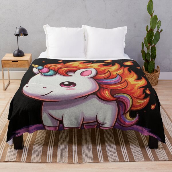 Item preview, Fire Chibi Unicorn designed and sold by LilithsDesires.