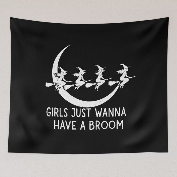 Item preview, Girls Just Wanna Have A Broom designed and sold by VinsendDraconi.