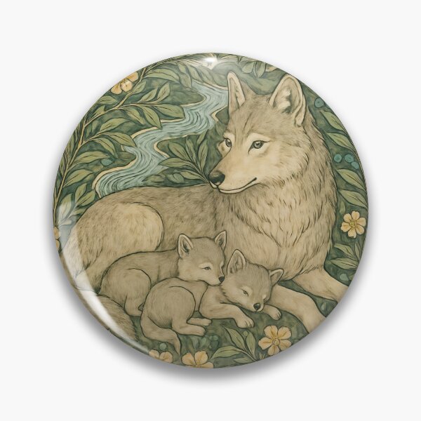 Item preview, Gray Wolf from Calabria designed and sold by WildArtIT.