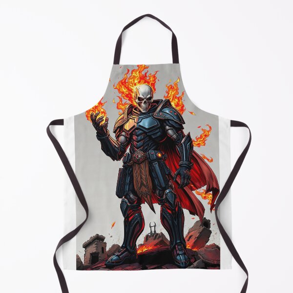 Item preview, The Fire Elemental Knight designed and sold by csdesign73.