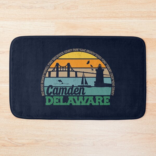 Item preview, Camden Delaware Retro Sunset Local Pride Logo  designed and sold by CRHPOD20.