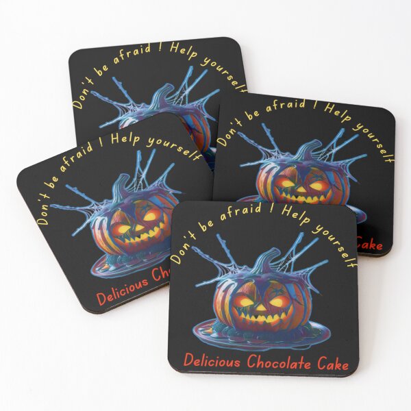 Item preview, Don't be afraid ! Help yourself. Sweet, spooky, and ready to serve. Delicious Chocolate Cake designed and sold by Creative-Sanc.