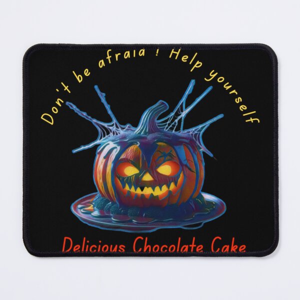 Item preview, Don't be afraid ! Help yourself. Sweet, spooky, and ready to serve. Delicious Chocolate Cake designed and sold by Creative-Sanc.