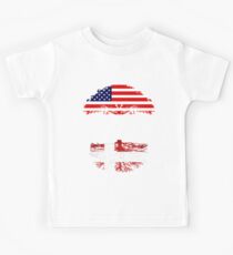 American Daughter With Danish Roots - Gift For Danish Daughters Kids Tee