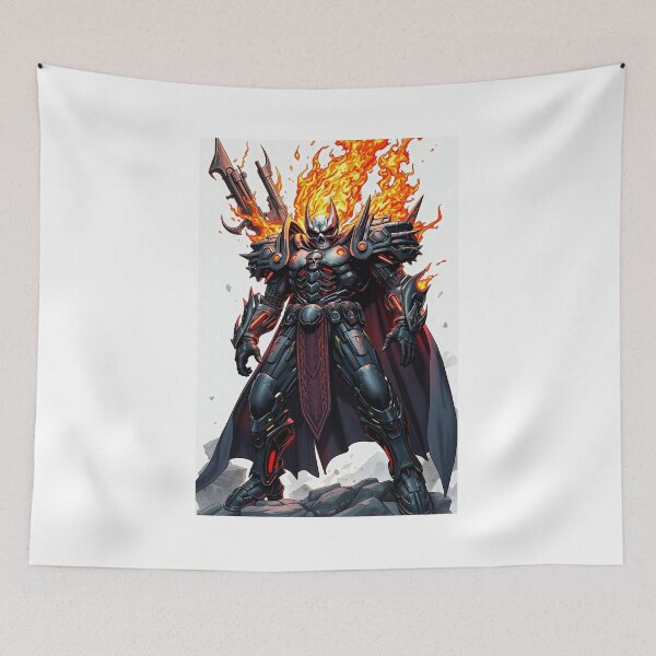 Item preview, Infernal Warlord with Plasma Rifle designed and sold by csdesign73.