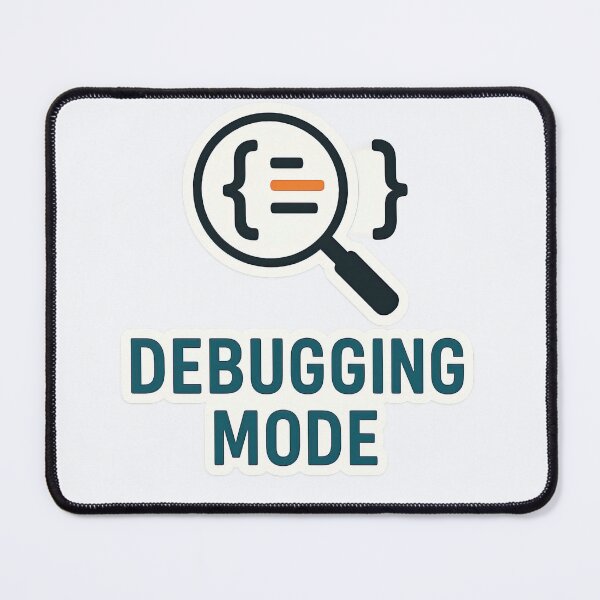 Item preview, Debugging Mode Programmer Humor designed and sold by jgvisualarts.