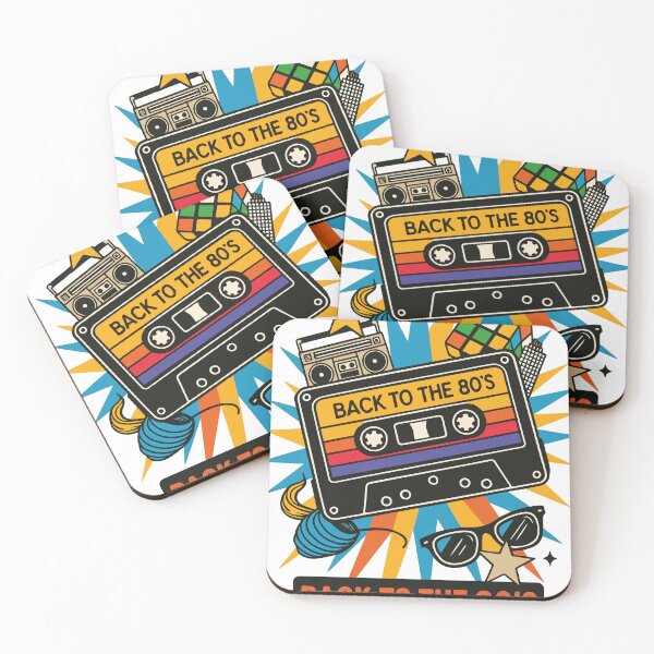 Item preview, Back to the 80’s Retro Cassette Design designed and sold by VArtInnovation.