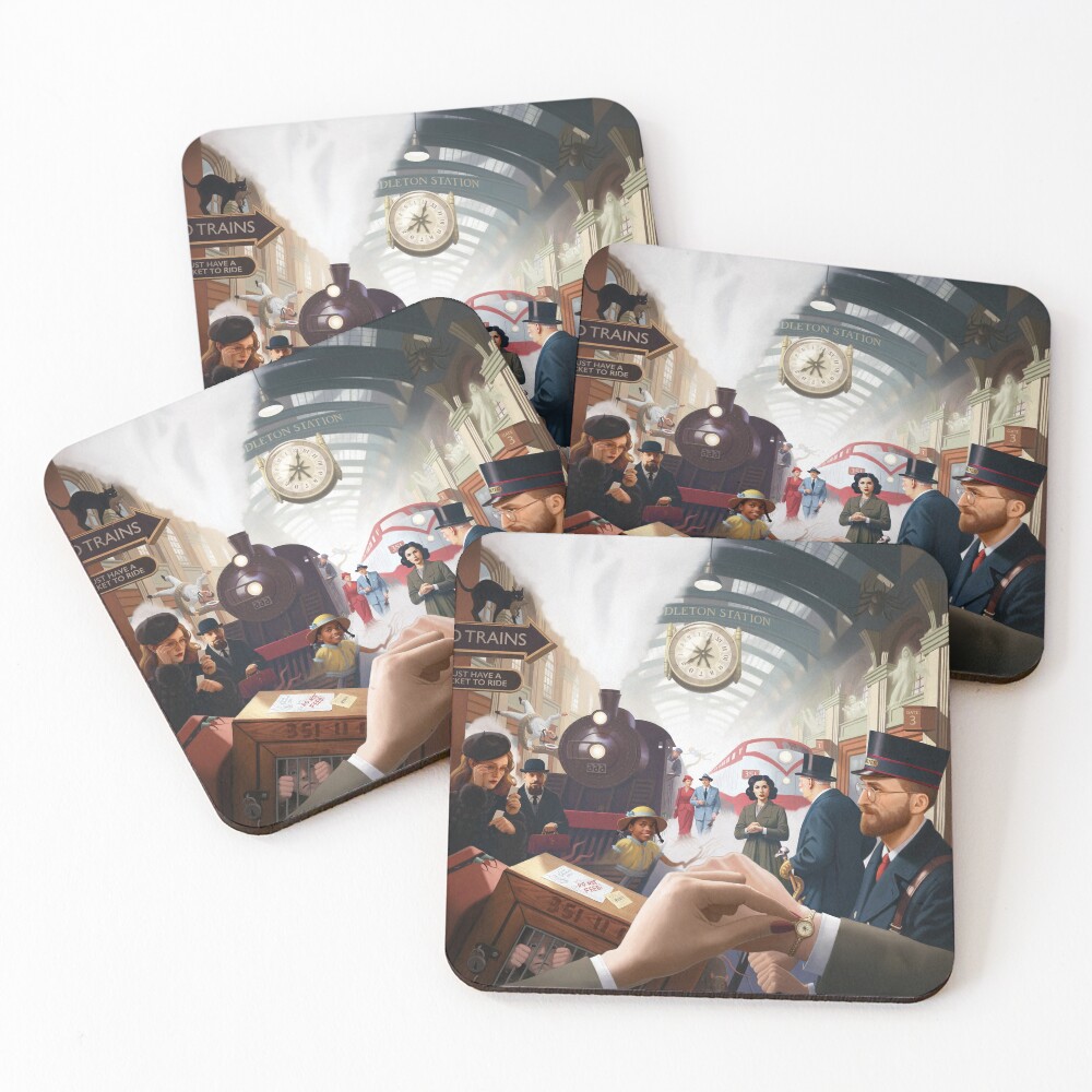 Item preview, Coasters (Set of 4) designed and sold by pmoss313.