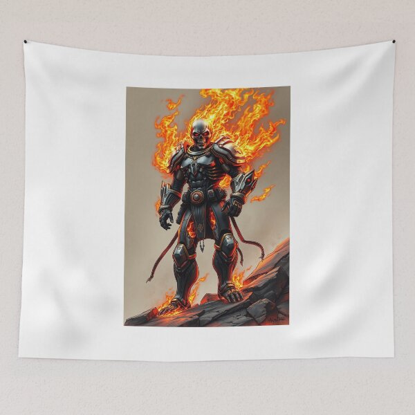 Item preview, Blazing Skeleton Knight designed and sold by csdesign73.