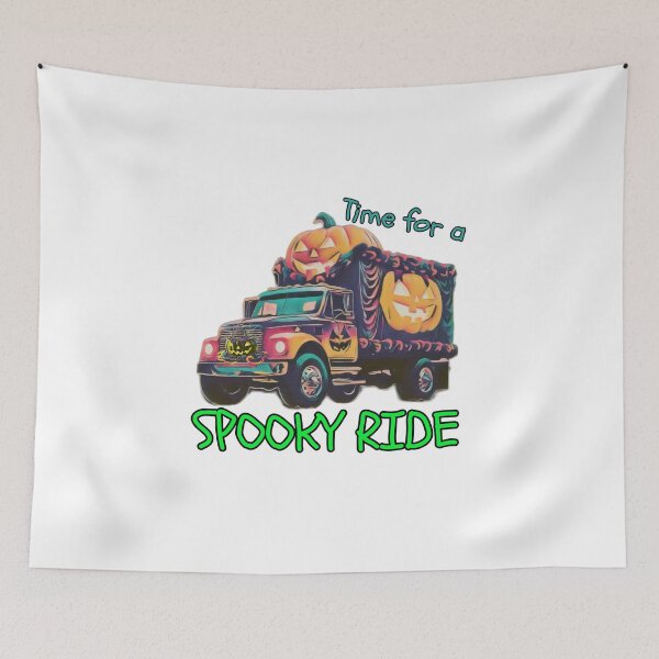 Item preview, Time for a SPOOKY RIDE – choose a T-shirt that turns everyday life into an adventure! designed and sold by Creative-Sanc.