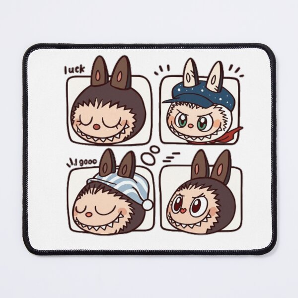 Item preview, Labubu mignon style chibi avec oreilles de labubu (version garçon) designed and sold by MeowLoka ⭐⭐⭐⭐.