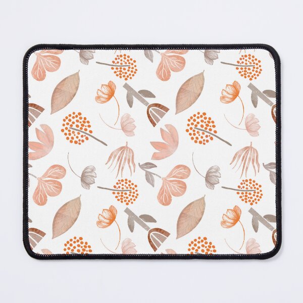 Item preview, Orange Floral Pattern designed and sold by Besoul Design.