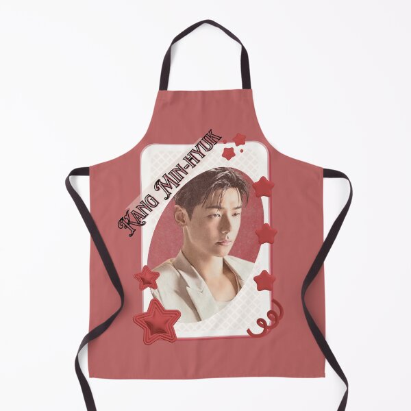 Item preview, Kang Min-hyuk CNBLUE Kpop Group Card Red Aesthetic Collage Design designed and sold by AJUNICE STUDIO.