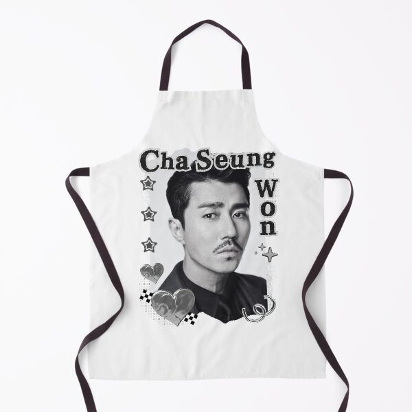 Item preview, Cha Seung-won (차승원) Korean Actor Black and White Collage Digital Art Portrait designed and sold by AJUNICE STUDIO.
