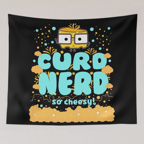 Item preview, Cheese Curd Cute Kawaii Food Nerd designed and sold by Renata Illustrata.