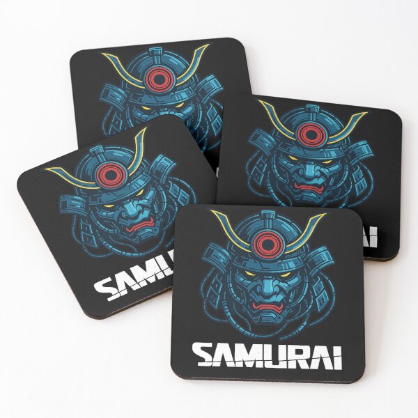 Item preview, Cyberpunk Samurai Mask – Futuristic Warrior Design designed and sold by Neon Nightmare.