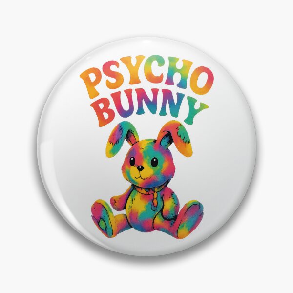 Item preview, Psycho Bunny – Psychedelic Patchwork Plush Rabbit designed and sold by VALQUIRIAMX.