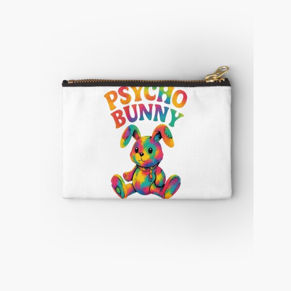 Item preview, Psycho Bunny – Psychedelic Patchwork Plush Rabbit designed and sold by VALQUIRIAMX.