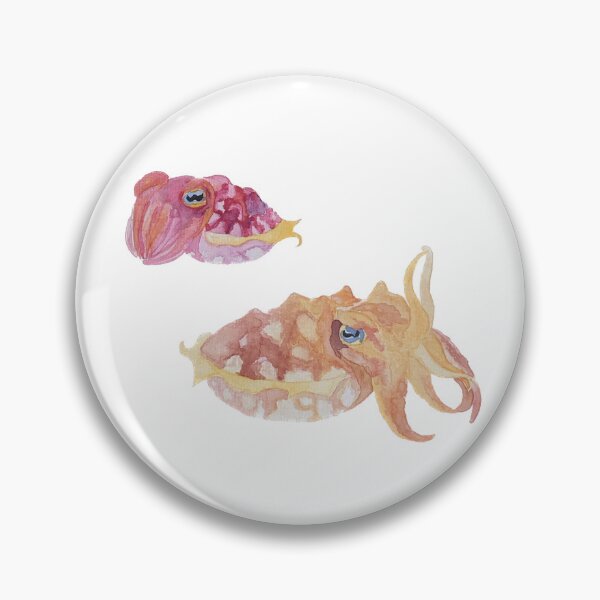 Item preview, Orange and Pink Cuttlefish designed and sold by EPiCmarbio.