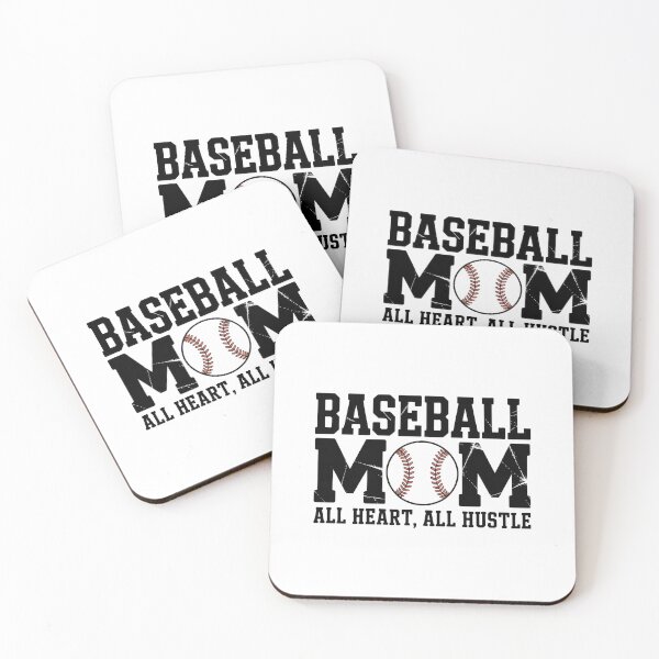 Item preview, Baseball Mom, All Heart, All Hustle  designed and sold by Enea Kelo.