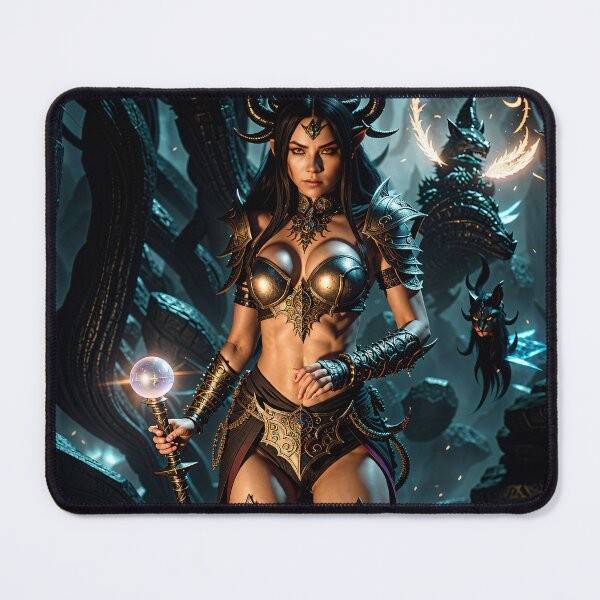 Item preview, Dark Realm Princess – Mistress of Shadow and Flame designed and sold by GempArt.