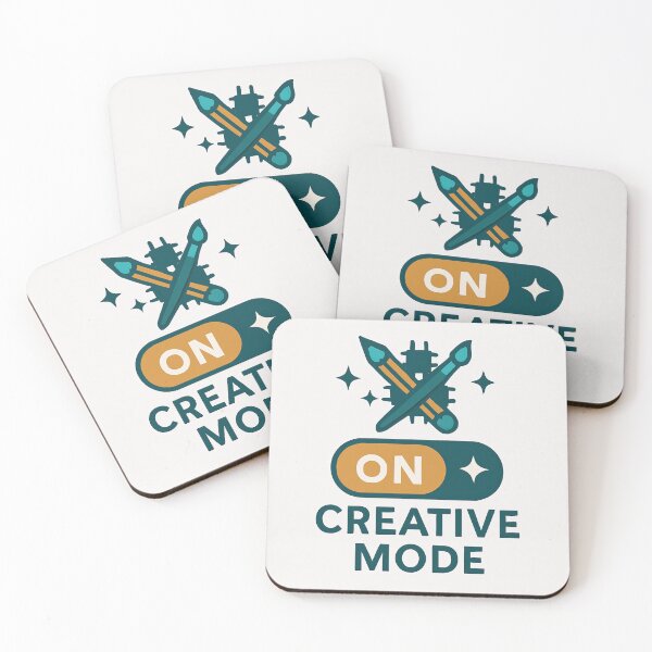 Item preview, Creative Mode On (Artist/Designer) designed and sold by jgvisualarts.