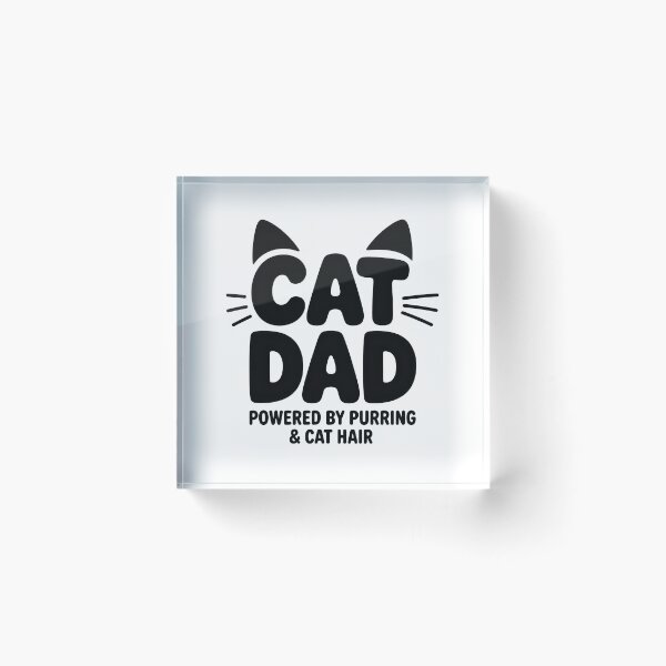 Item preview, Cat Dad, Powered by Purring designed and sold by Enea Kelo.