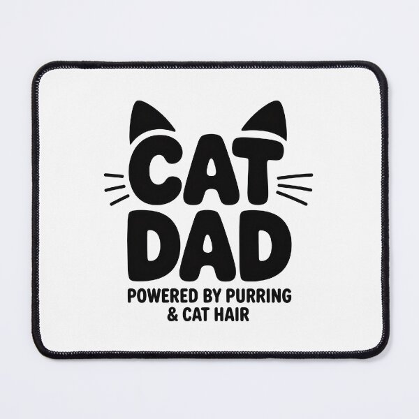 Item preview, Cat Dad, Powered by Purring designed and sold by Enea Kelo.