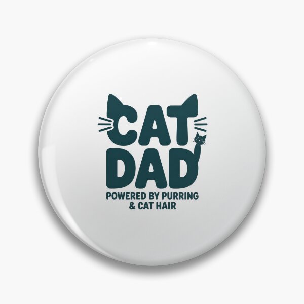 Item preview, Cat Dad, Powered by Purring designed and sold by Enea Kelo.