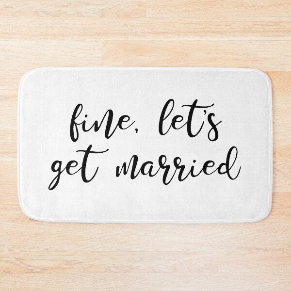 Item preview, Fine, Let’s Get Married - The Beaches designed and sold by jeminamarina.