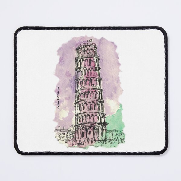 Item preview, The Tower of Pisa (Torre di Pisa) designed and sold by Julia's Print Studio .