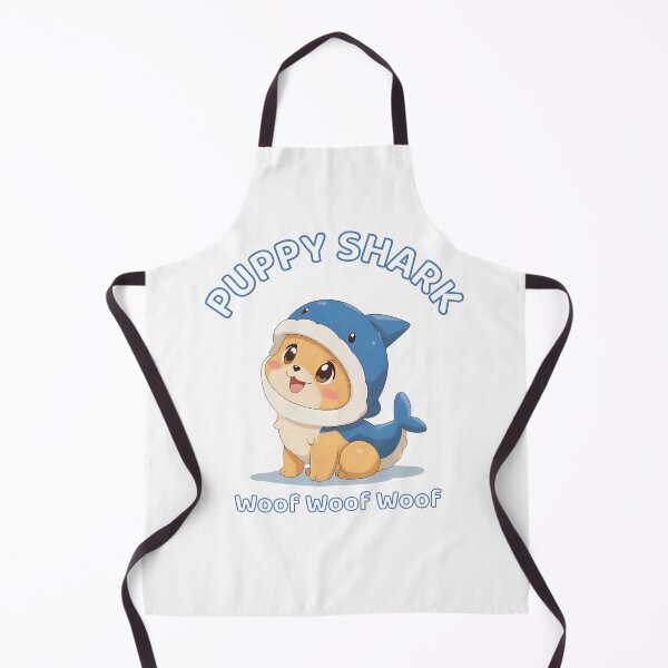 Item preview, Puppy Shark – Woof Woof Woof | Cute Dog in Shark Costume designed and sold by AnnumanTees.